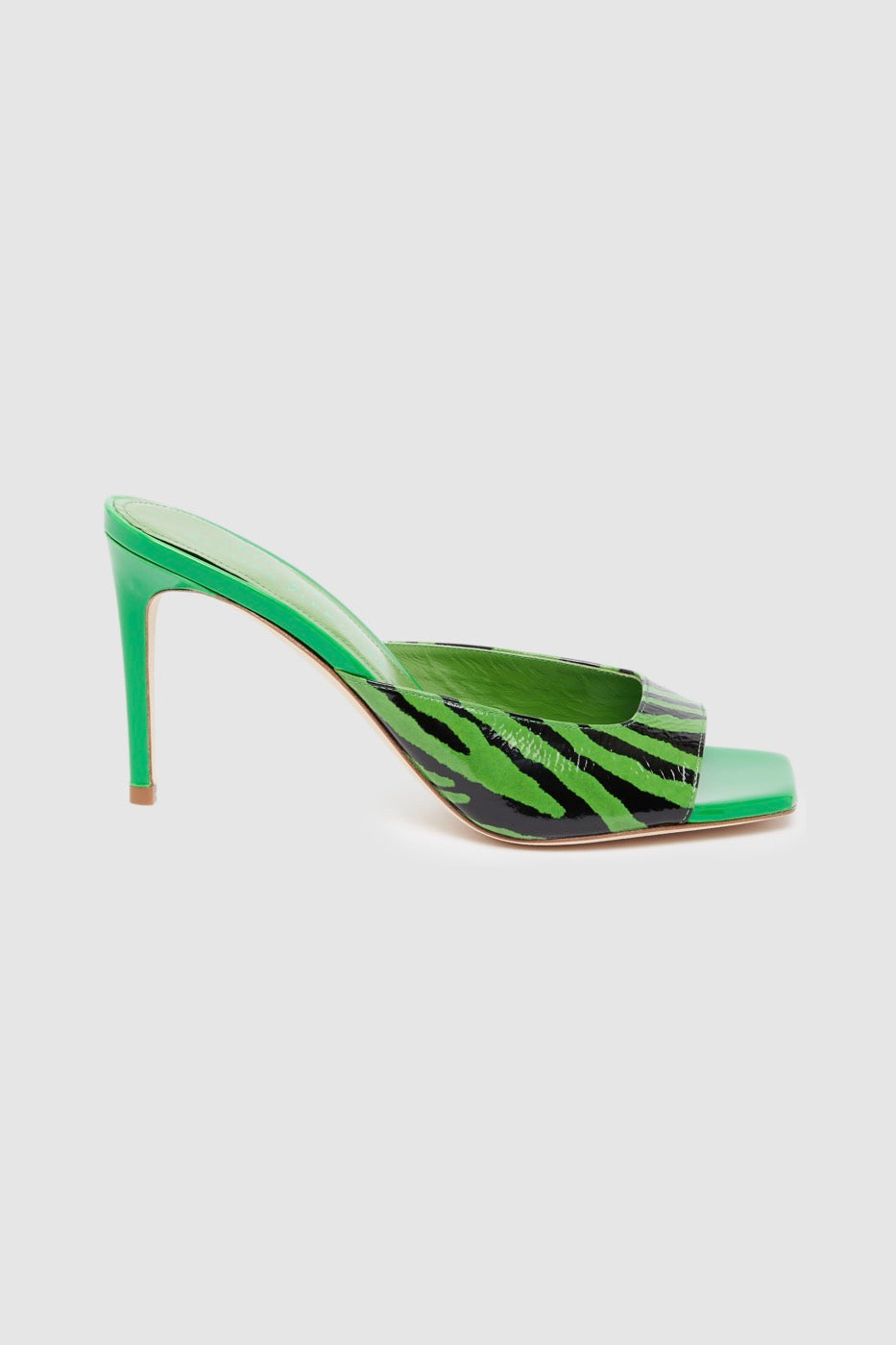 Patricia Sandals - Zebra Green - Women