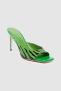 Patricia Sandals - Zebra Green - Women