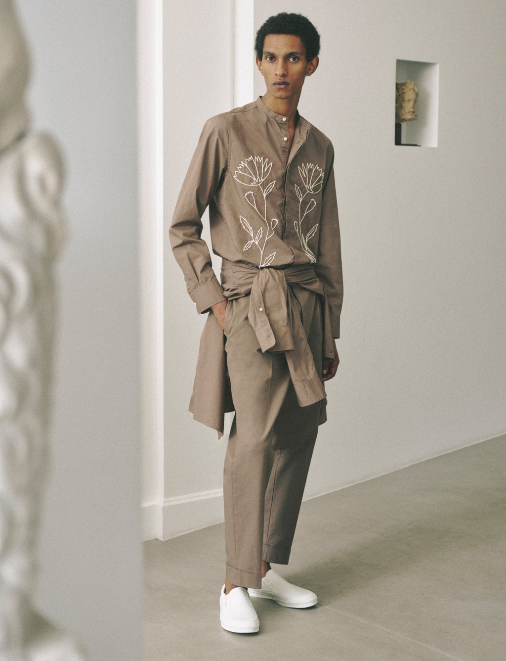 Chemise Gaston - Taupe - Homme
