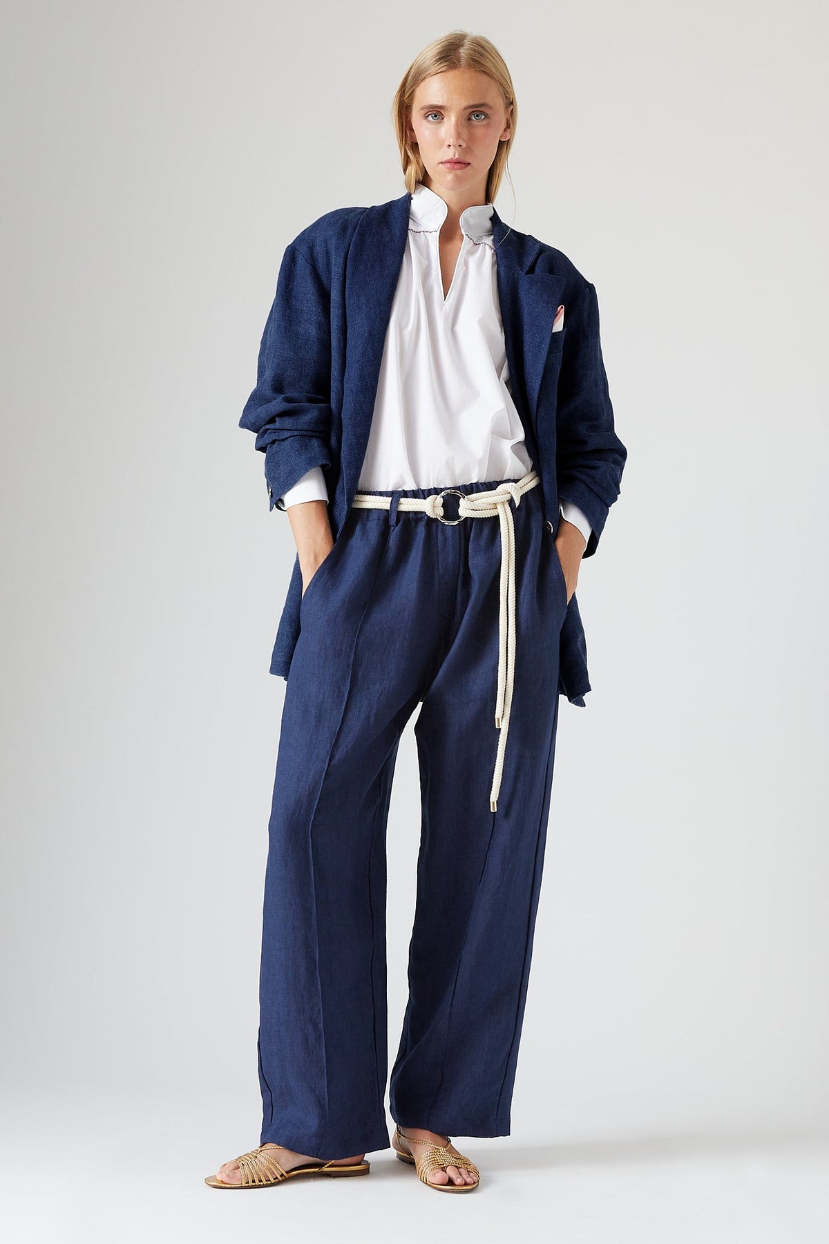 Broek Theo Indigo
