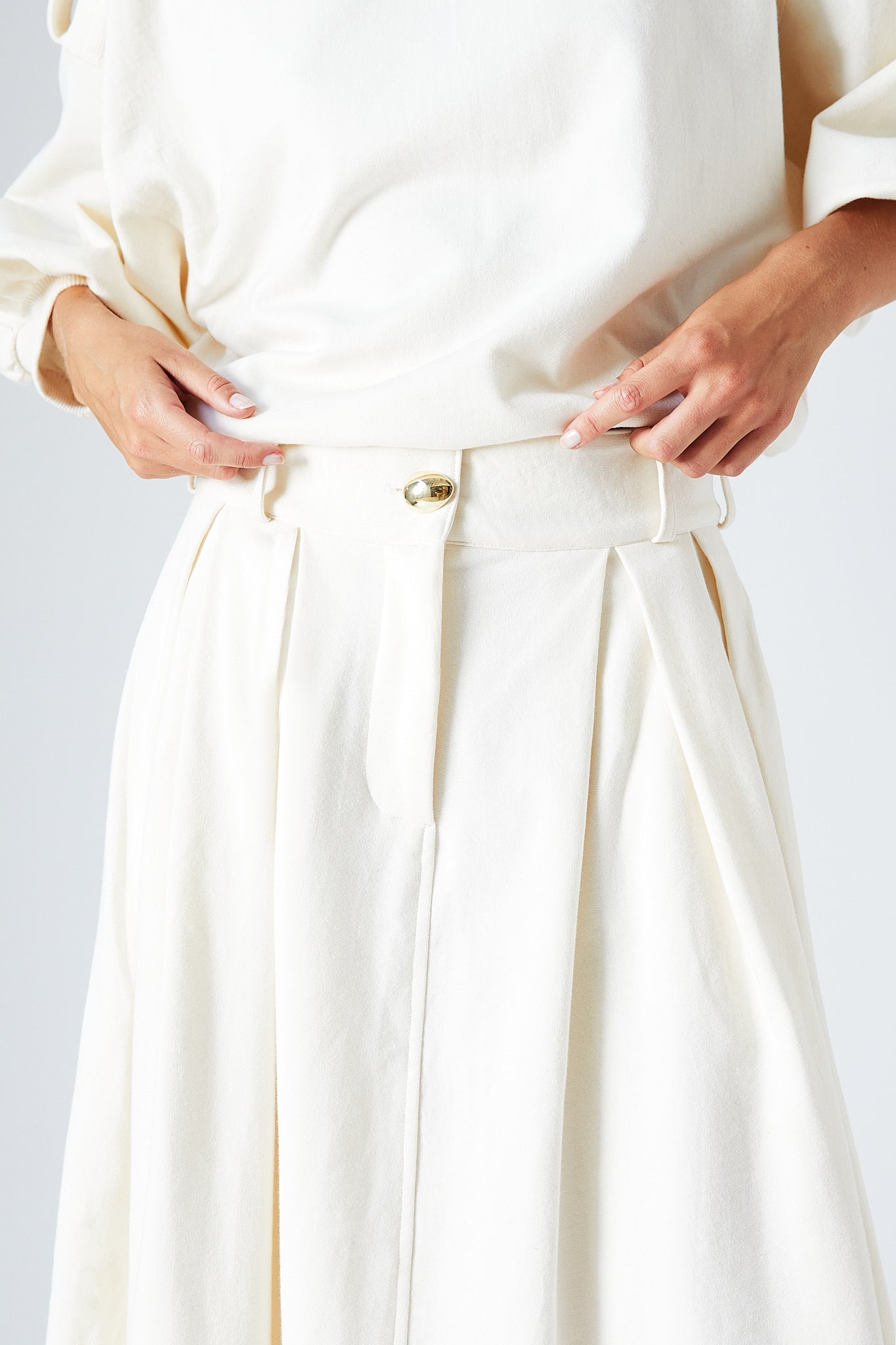 Keaton Cream Skirt