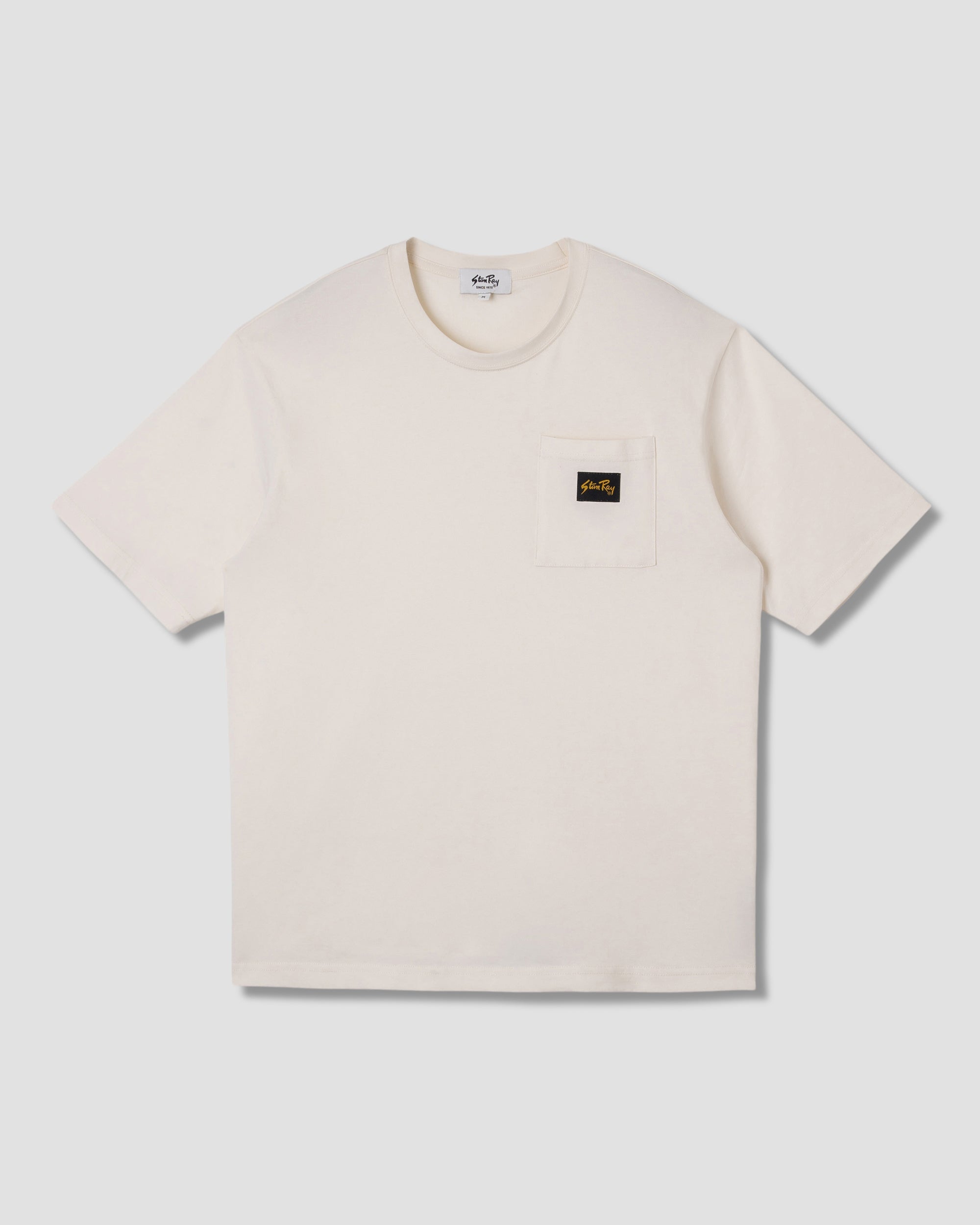 Patch Pocket Tee - White