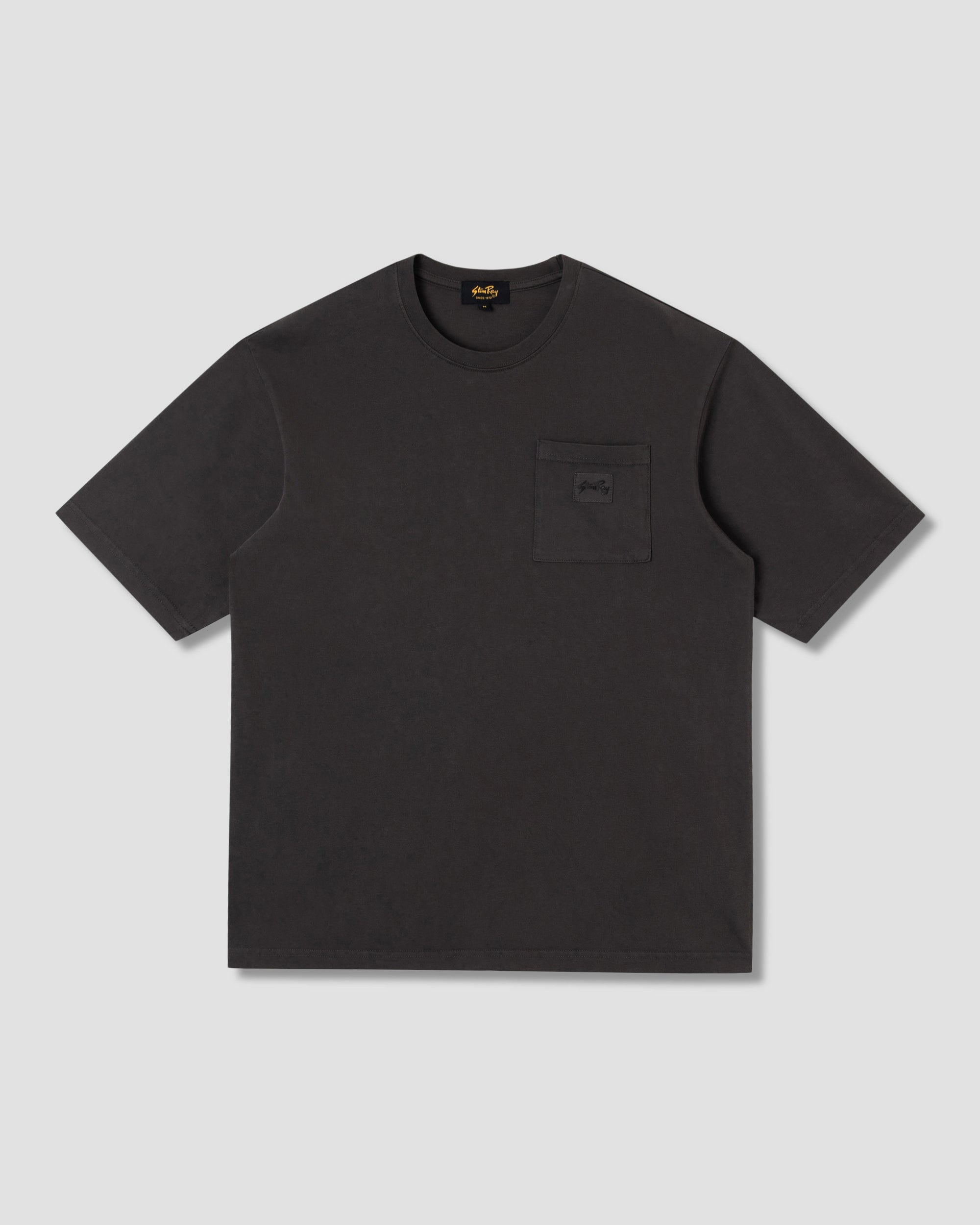 Patch Pocket Tee - Raven Black