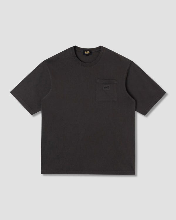 T-Shirt Patch Pocket - Raven Black