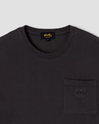 Patch Pocket Tee - Raven Black