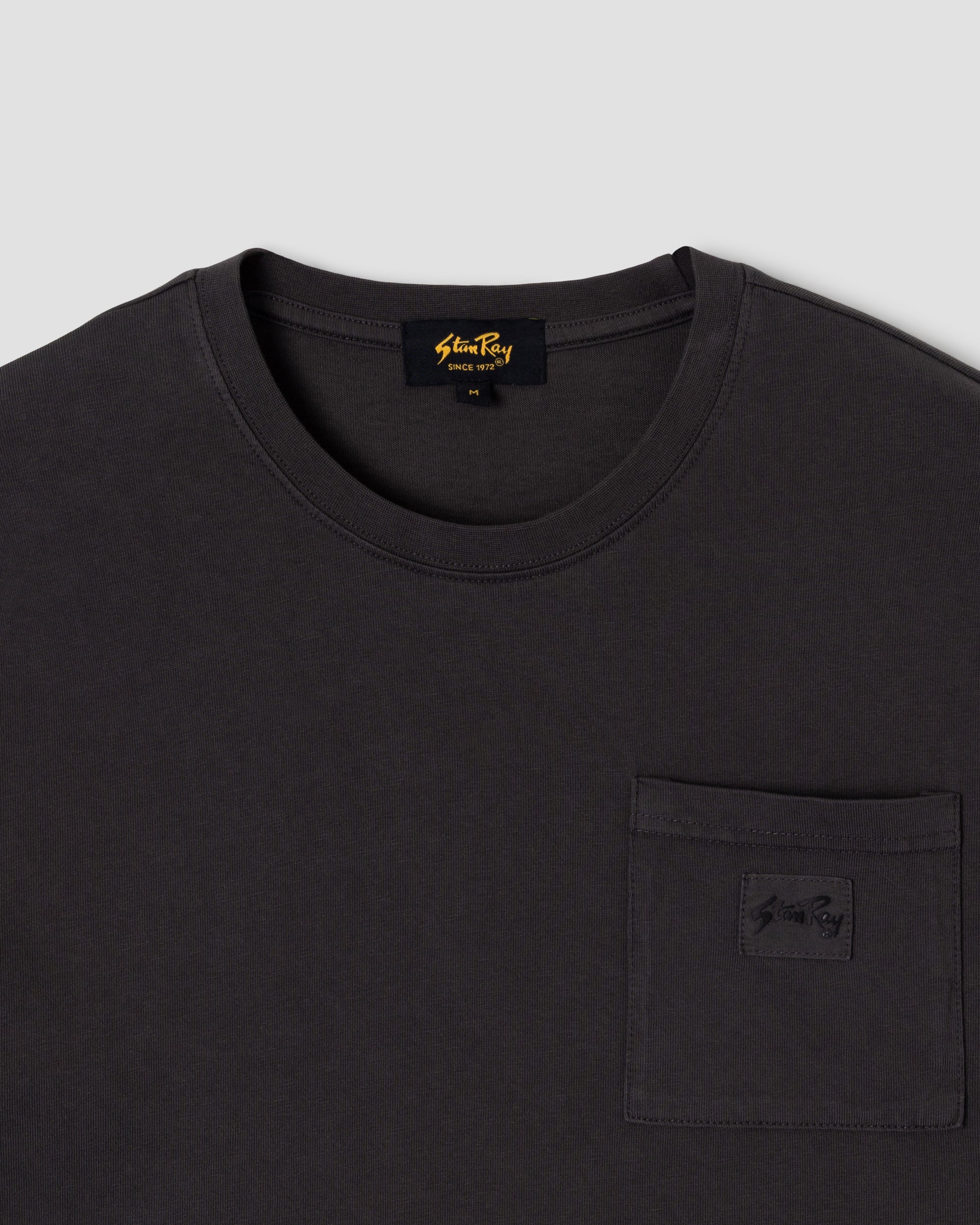 Patch Pocket Tee - Raven Black