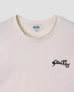 Emb Tee - White