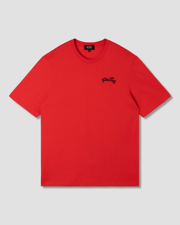 Camiseta Emb - Rojo fuego