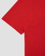 Emb Tee - Fire Red