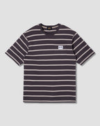 Stripe Tee - Raven/Eucalyptus