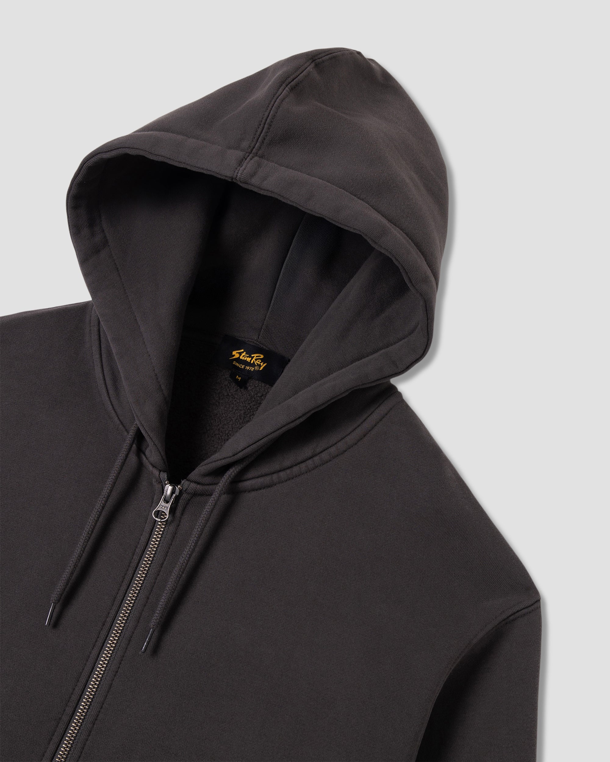 Patch Zip Hood - Raven Black