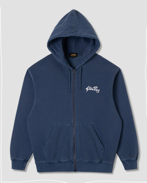 Sweat Zippé à Capuche Stan OG - Navy