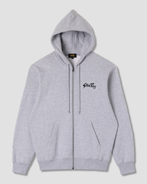 Sweat Zippé à Capuche Stan OG - Grey Heather