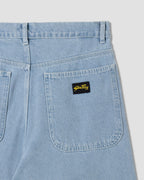 Wide 5 Short - Ice Stone Denim