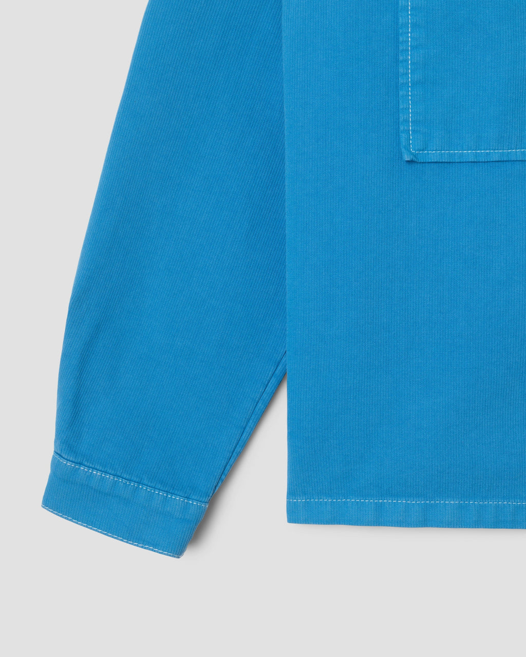 Painters Pop Over Shirt - Imper Blue Bedford Cord