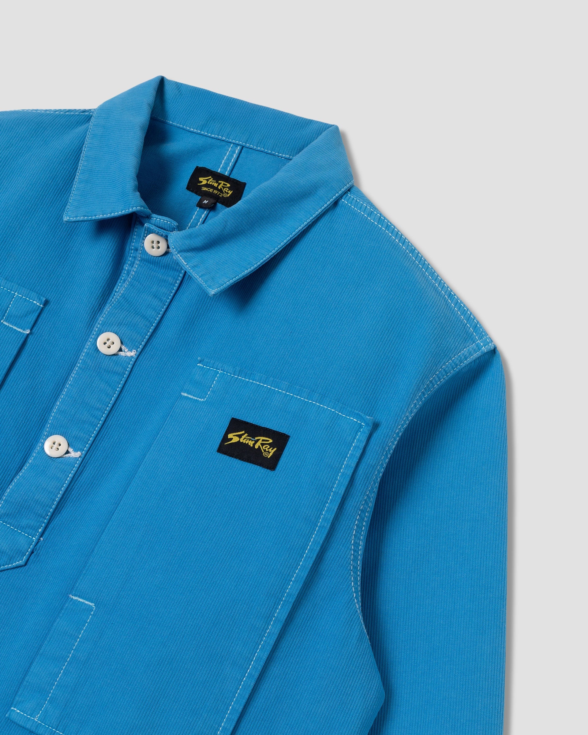 Painters Pop Over Shirt - Imper Blue Bedford Cord
