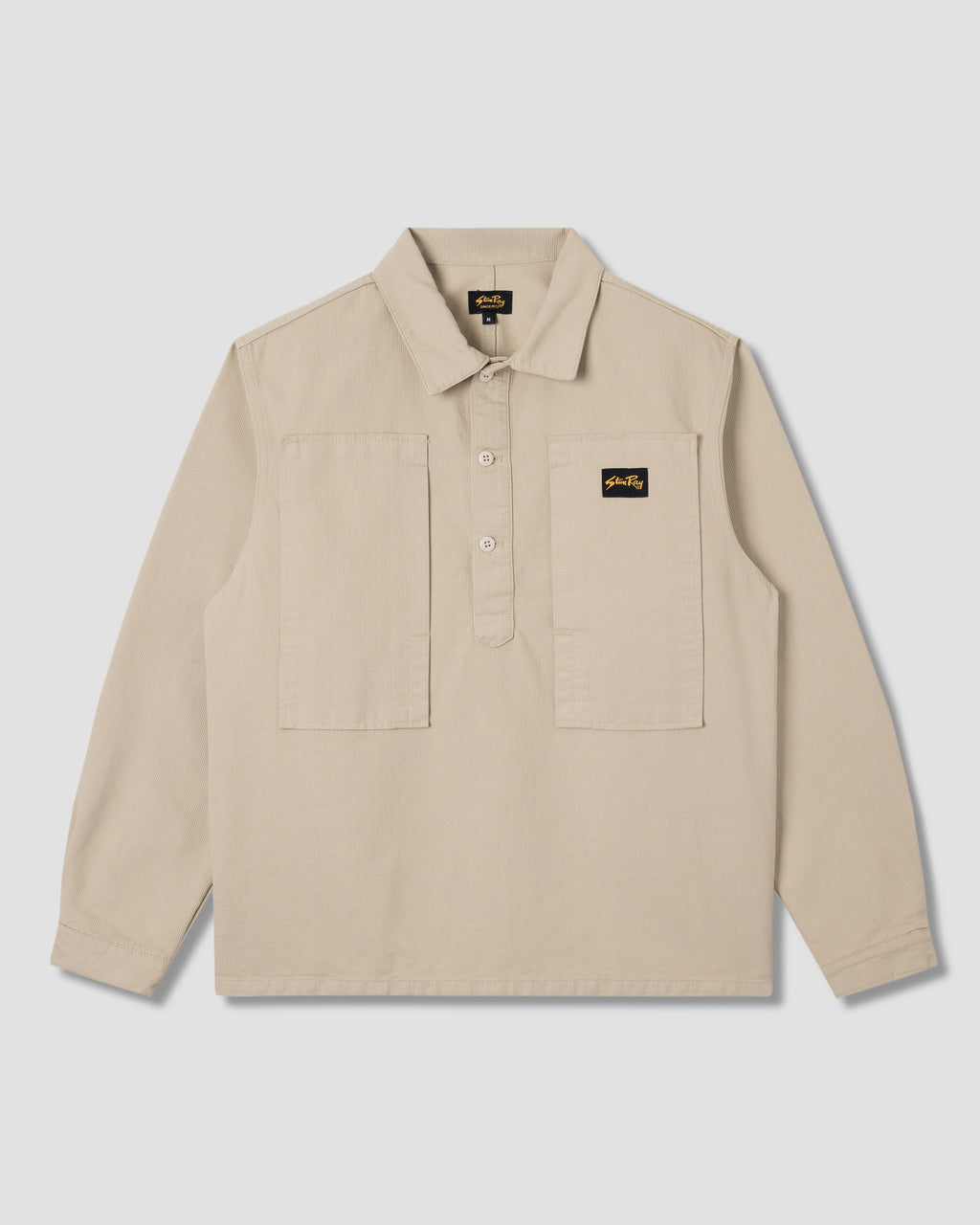 Painters Pop Over Shirt - Eucalyptus Bedford Cord