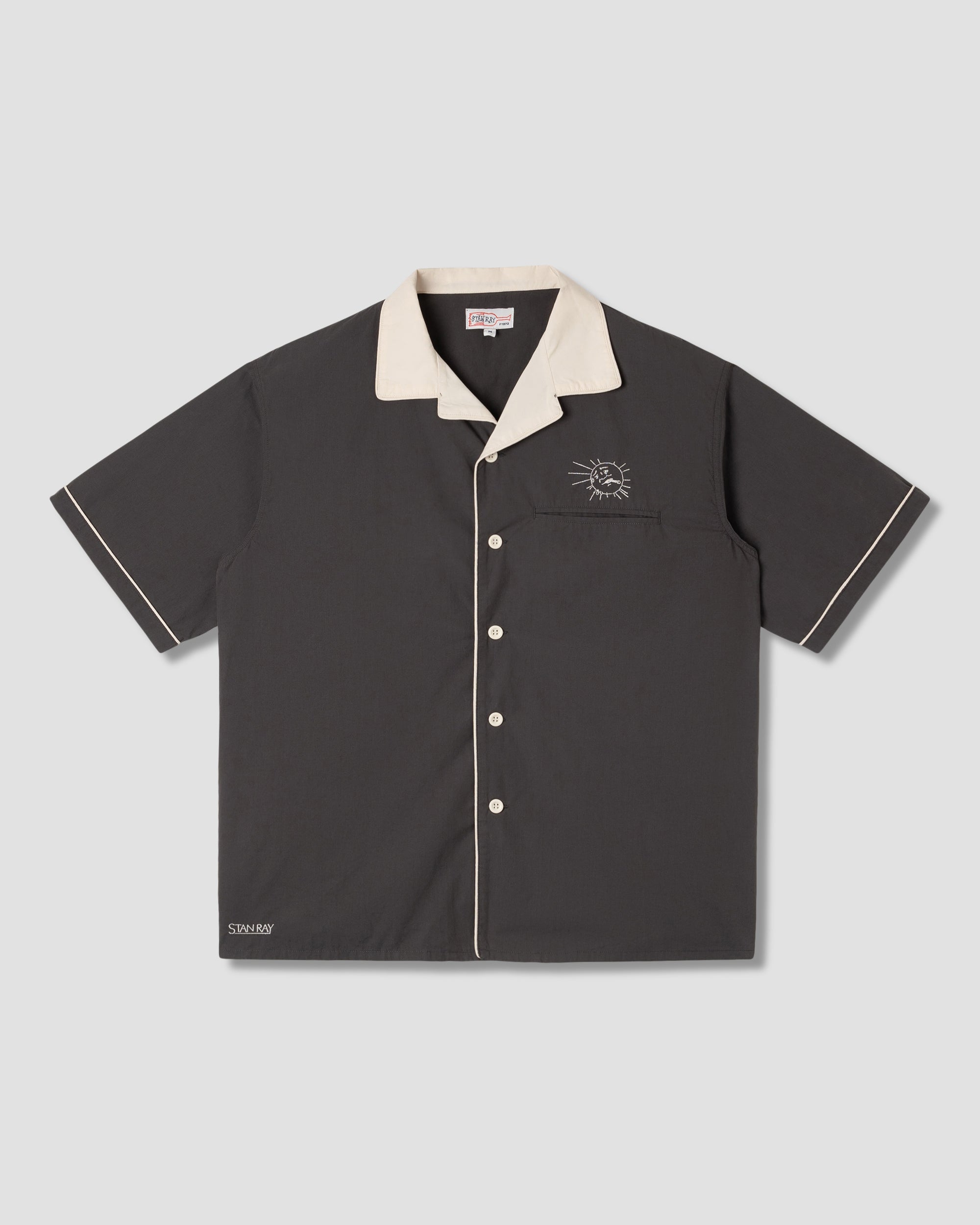 Bowling Shirt - Raven Black