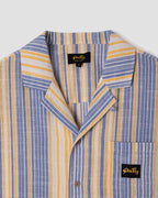 Tour Shirt - Blue/Yellow Stripe