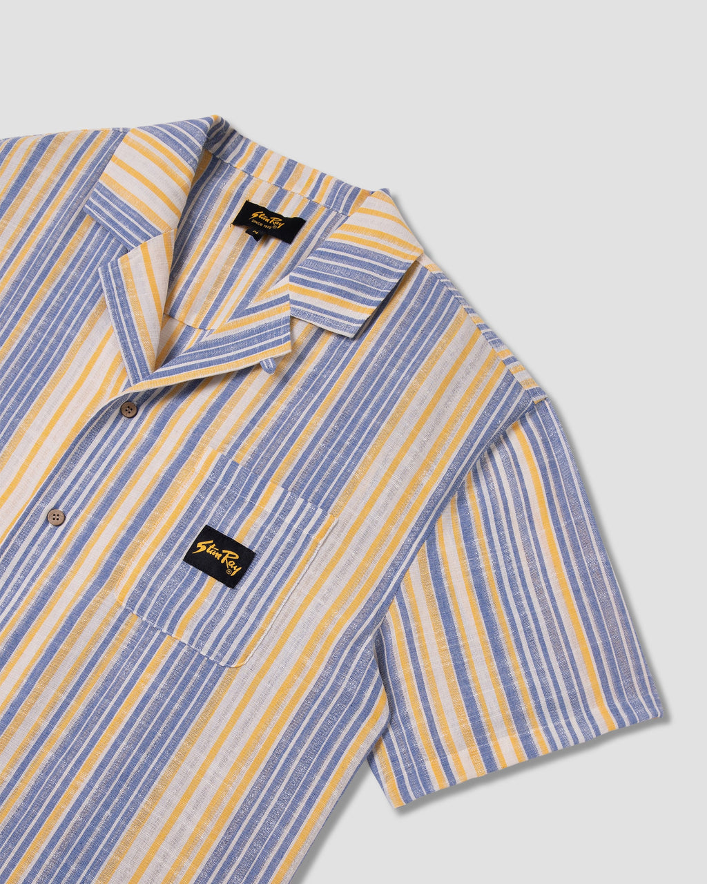 Tour Shirt - Blue/Yellow Stripe
