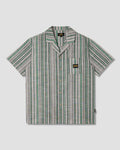 Tour Shirt - Black/Green Stripe