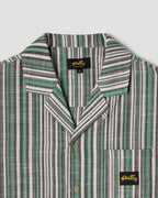 Tour Shirt - Black/Green Stripe