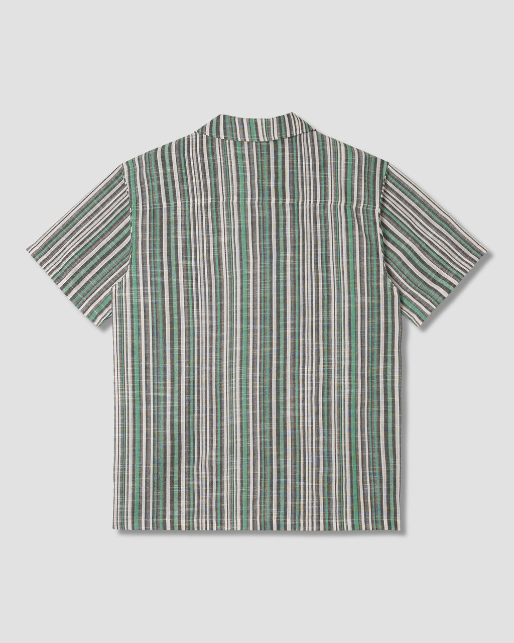 Tour Shirt - Black/Green Stripe