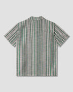 Tour Shirt - Black/Green Stripe