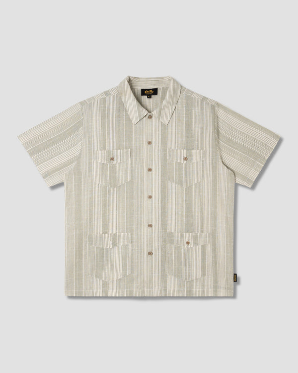 Chemise Mexicali - Green Stripe