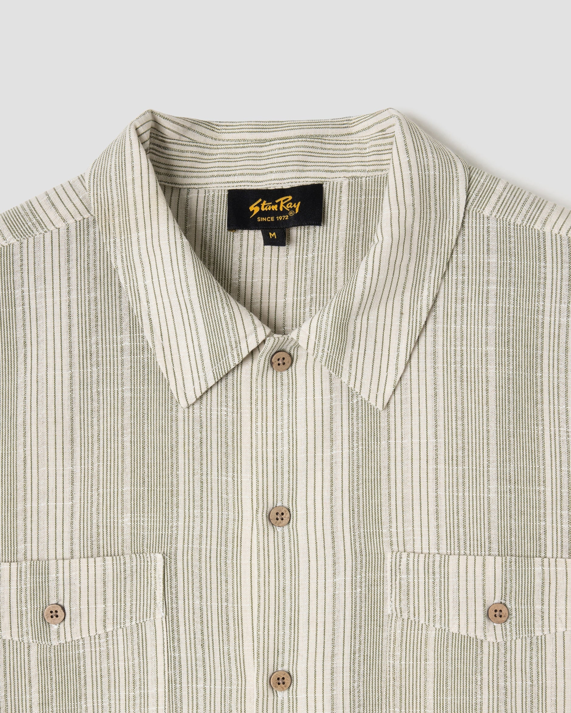 Mexicali Shirt - Green Stripe