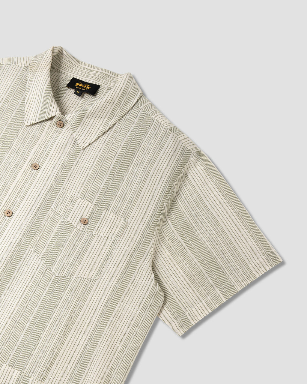 Mexicali Shirt - Green Stripe