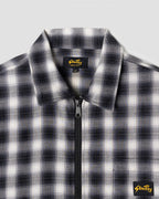 Zip Shirt - Black Check