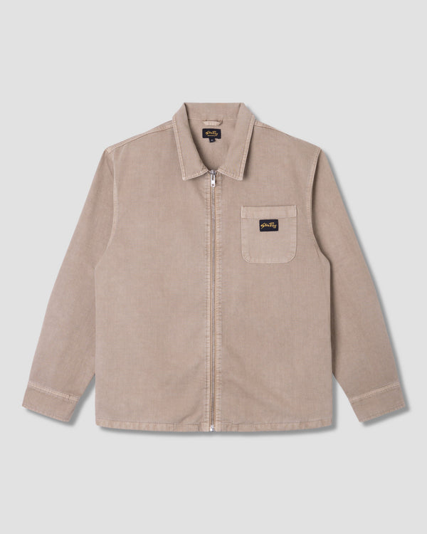 Chemise Zip - Eucalyptus Bedford Cord