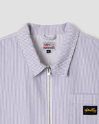 Zip Shirt - Cosmic Purple Hickory