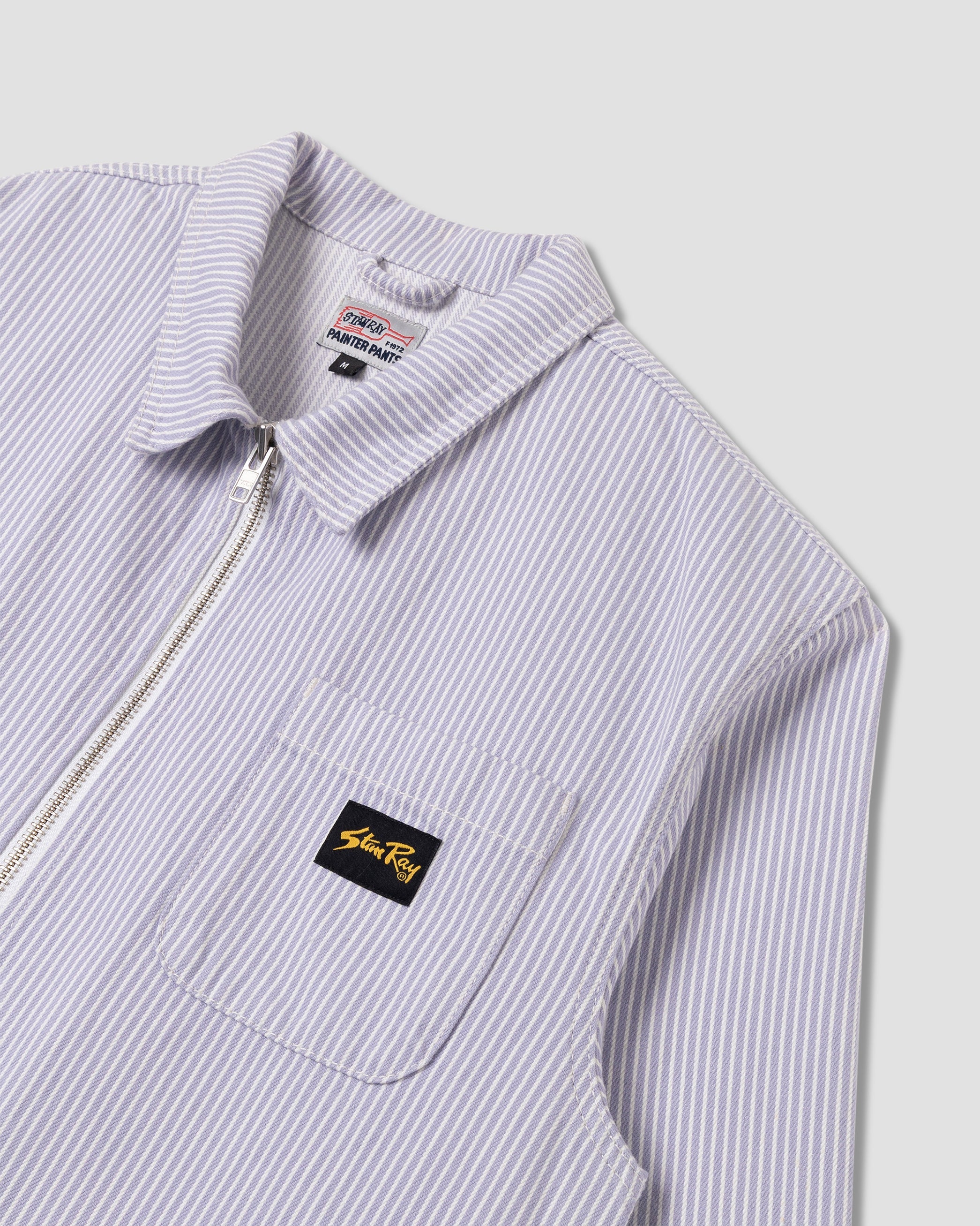 Zip Shirt - Cosmic Purple Hickory