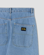 Wide 5 - Mid Stone Denim