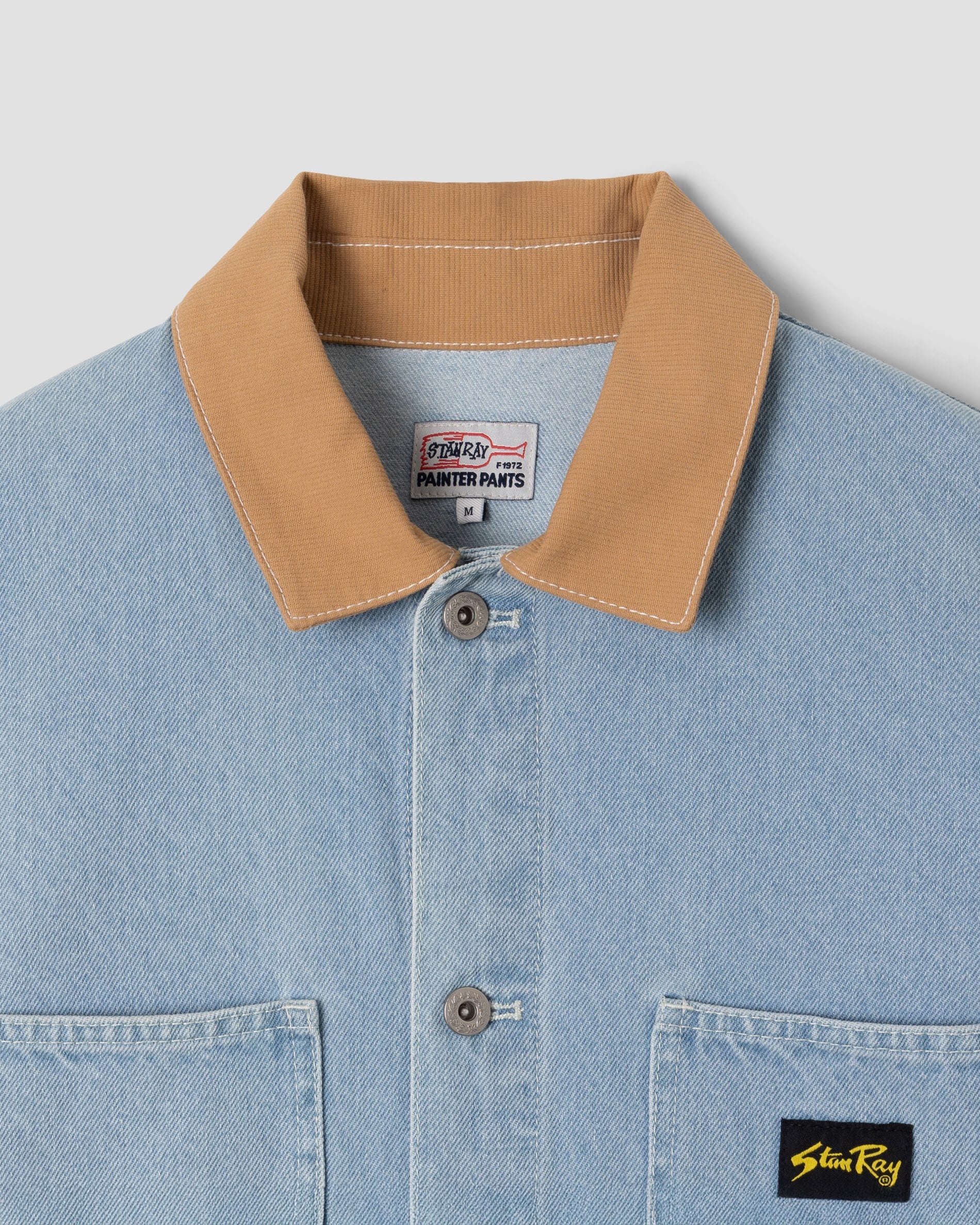 Coverall Jacket - Ice Stone Denim