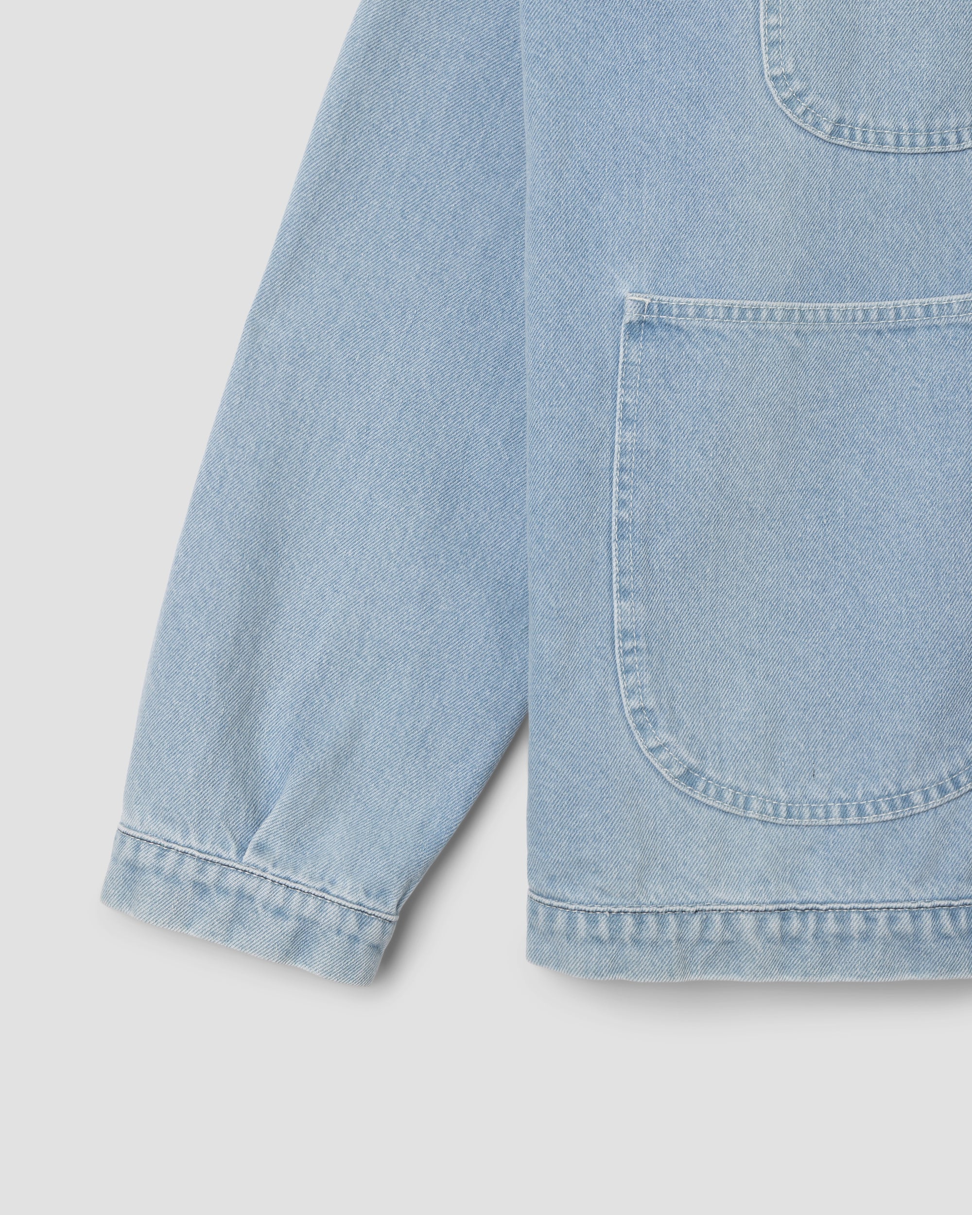 Coverall Jacket - Ice Stone Denim