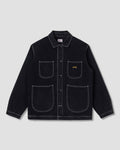 Coverall Jacket - Washed Black Denim