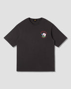 Fire Dept Tee - Raven Black