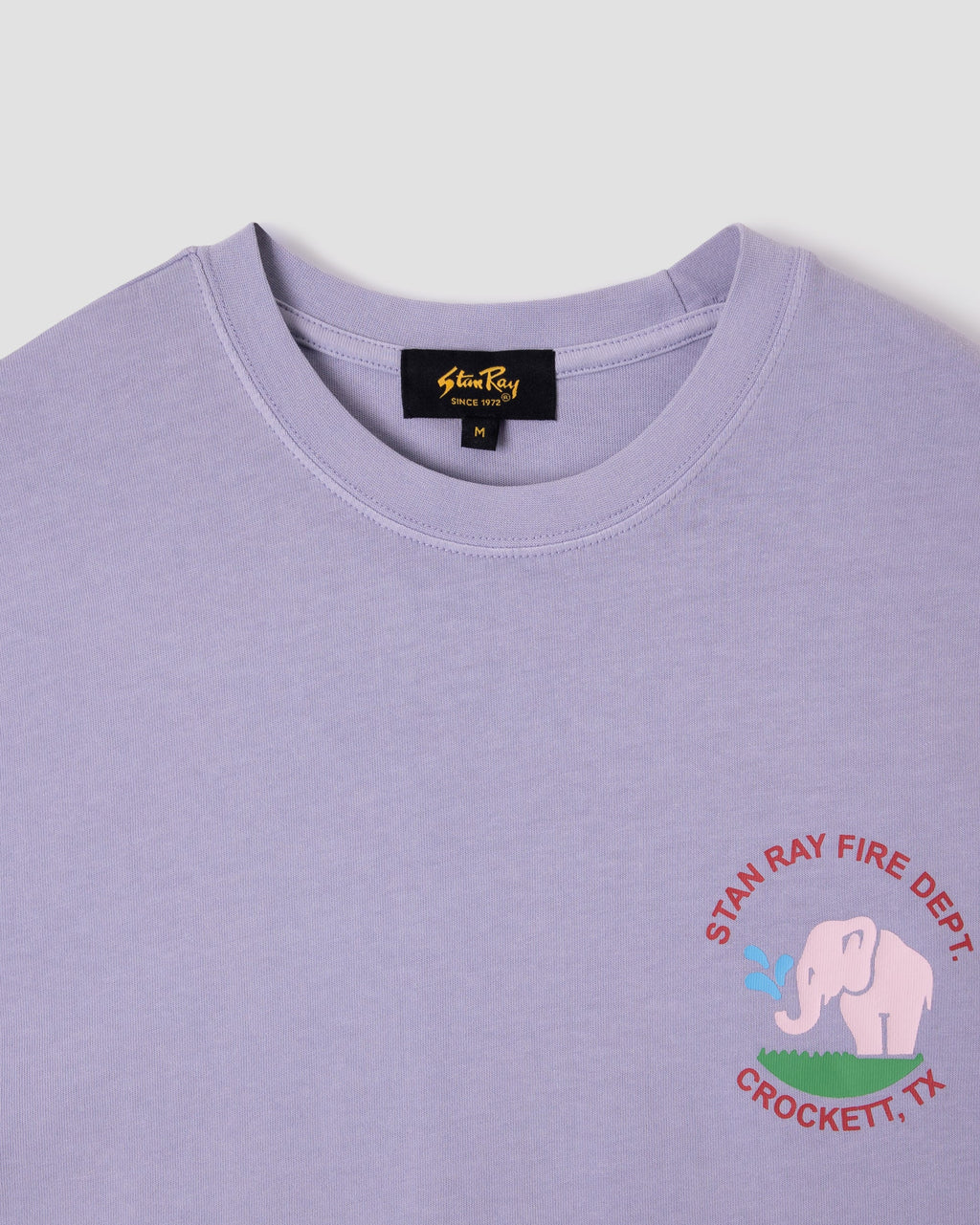 Fire Dept Tee - Cosmic Purple