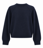 Oversize cardigan - Marinblå