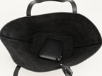 Grand Cabas Souple En Cuir - Noir