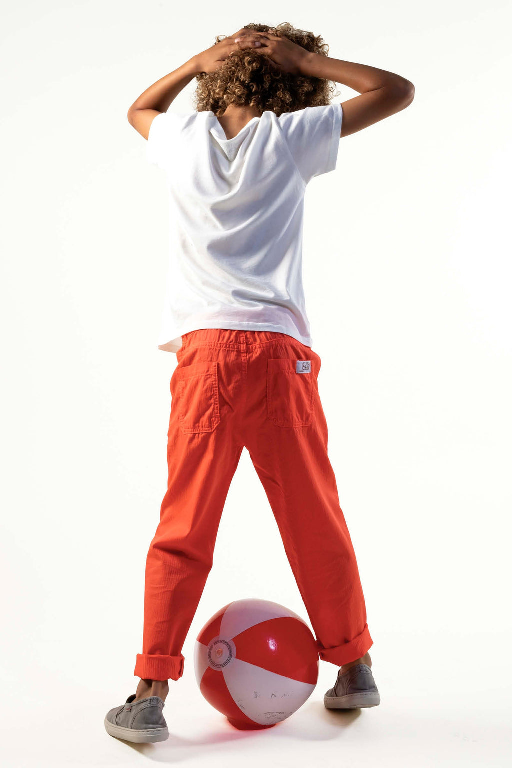 Pantalon Garçon - Mustang - Tangerine