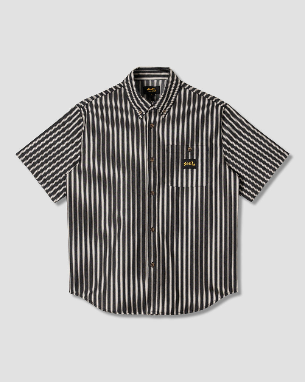 Camisa de franela - Rayas carbón
