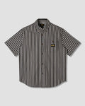 Camisa de franela - Rayas carbón