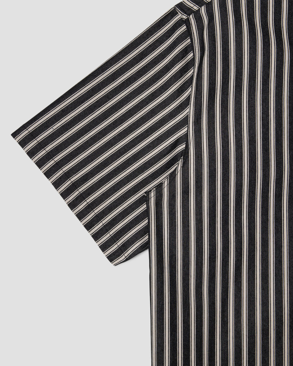 Camisa de franela - Rayas carbón