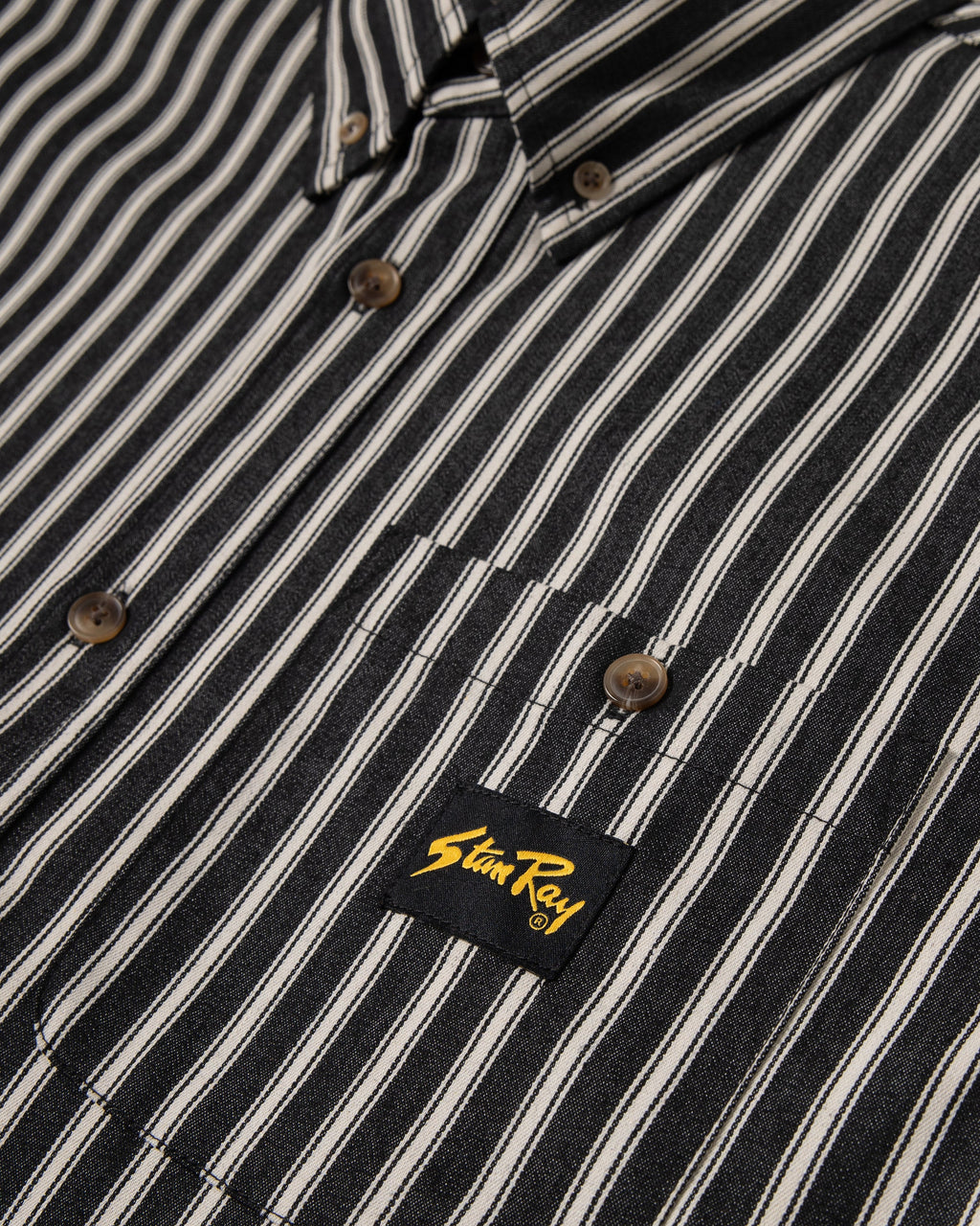 Camisa de franela - Rayas carbón