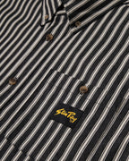 Camisa de franela - Rayas carbón