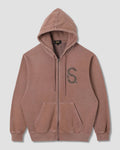 S Supply Zip Hood - Acorn